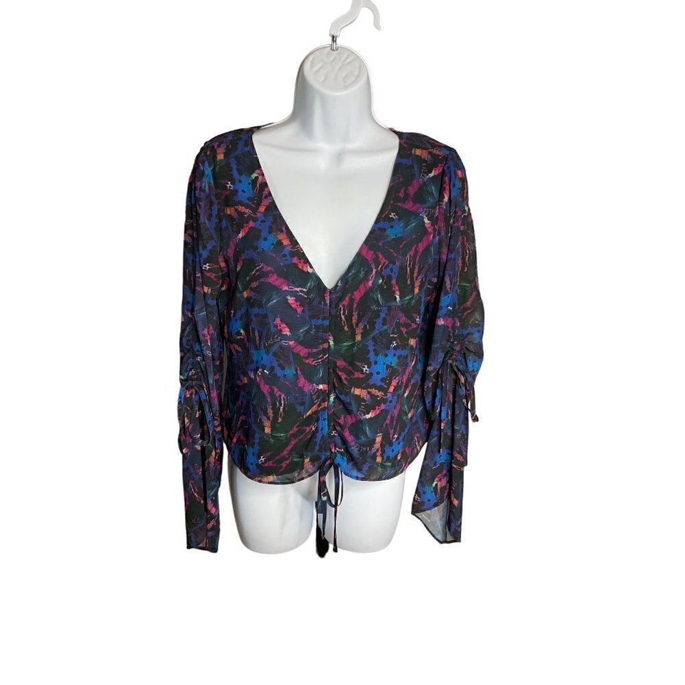 422 - Steve Madden NWT Long Sleeve Skye Top Size Small